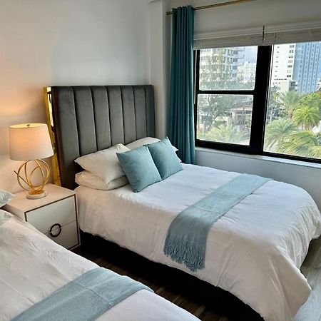 Directly On The Beach With Pool & Parking Miami Beach Bagian luar foto